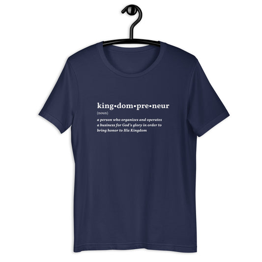 Kingdompreneur Definition Unisex T-Shirt